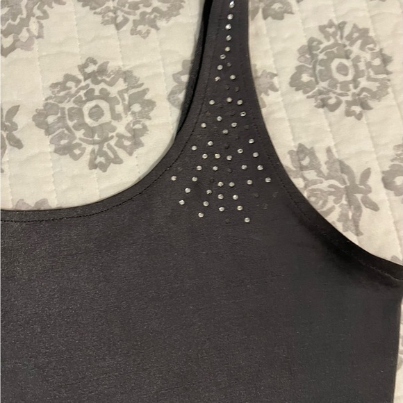 Gray sequin tank top - Picture 4 of 4